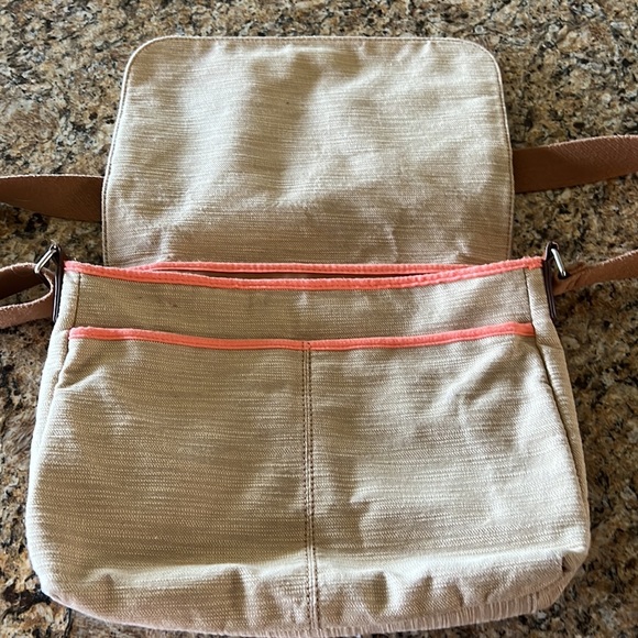 Fossil fabric satchel - Picture 2 of 4